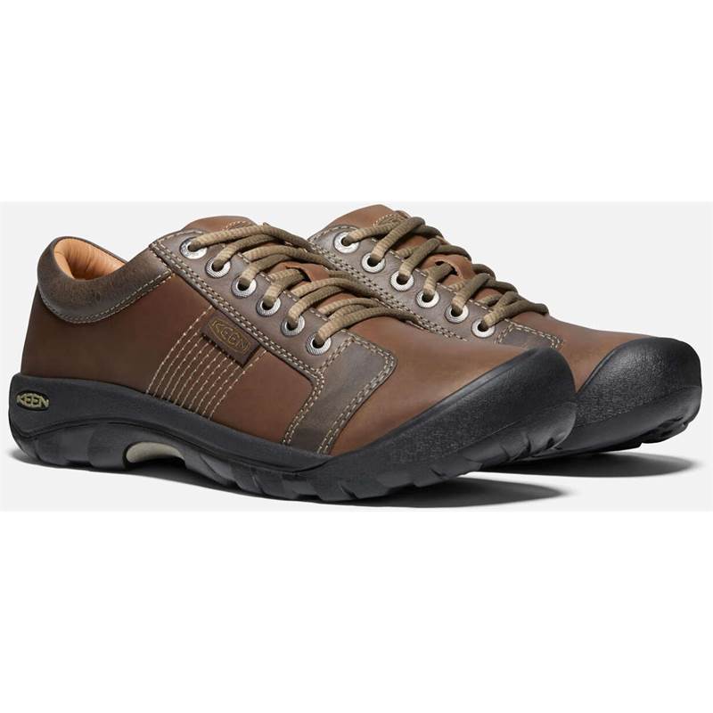 KEEN Mens Austin Leather Shoes-2