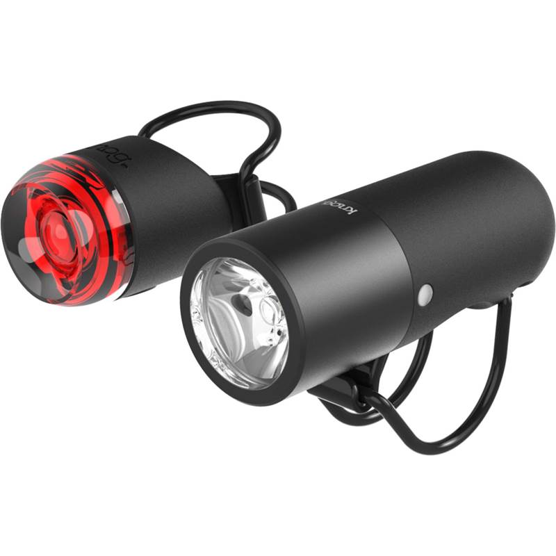 Knog Plugger Front Twinpack with Plug Rear Bike Lights-1