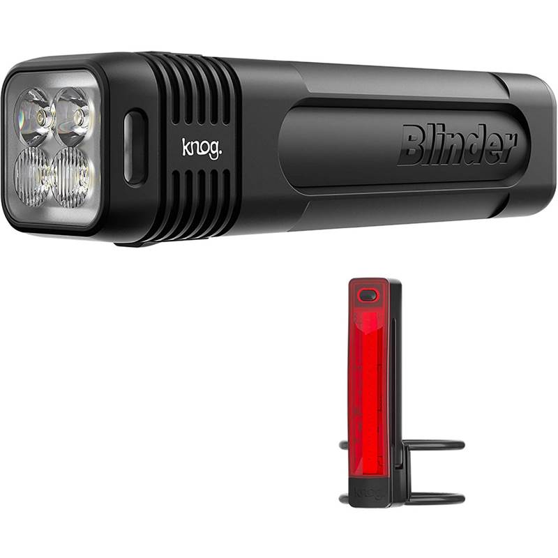 Knog Blinder Pro 600 and Plus 20 Bike Light Set-1