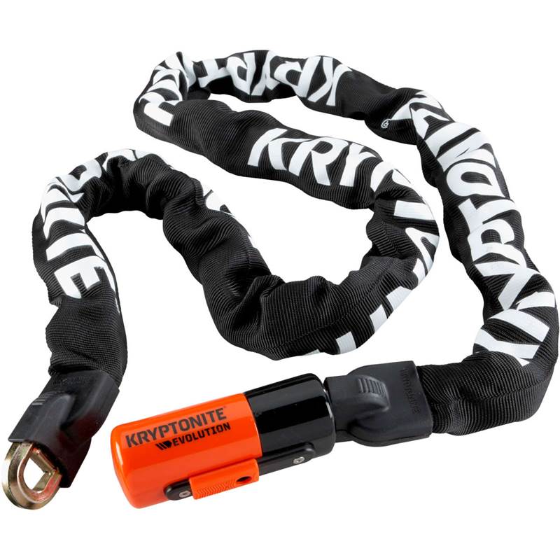 Kryptonite Evolution 1016 Integrated Lock and Chain-1