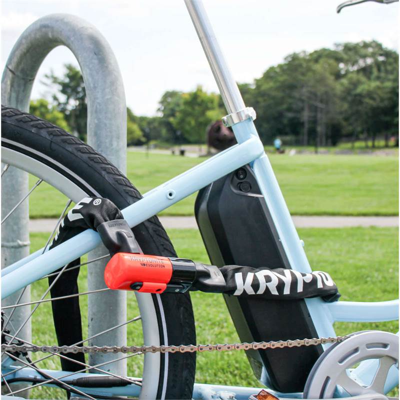 Kryptonite Evolution 1016 Integrated Lock and Chain-4