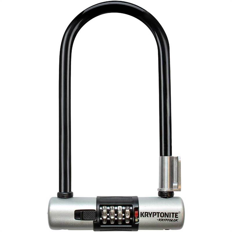 Kryptonite Kryptolok Combo Standard U-Lock with bracket Sold Secure Gold Bike Lock-1