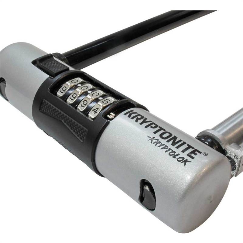Kryptonite Kryptolok Combo Standard U-Lock with bracket Sold Secure Gold Bike Lock-5