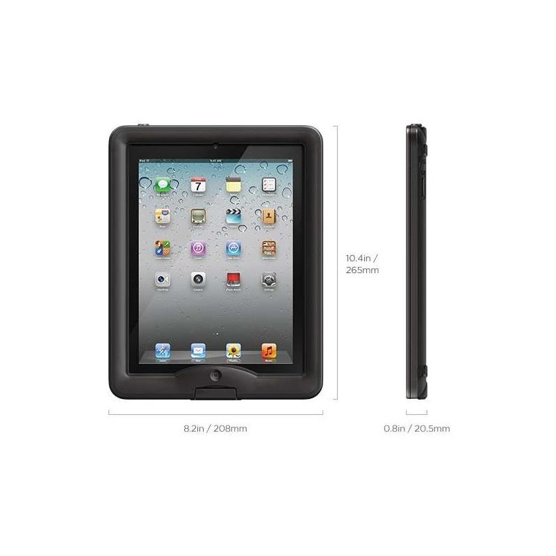 Lifeproof Nuud Waterproof Case for iPad 2 / 3 / 4-4