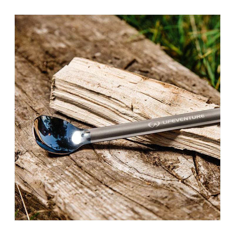 Lifeventure Titanium Long-Handled Spoon-2