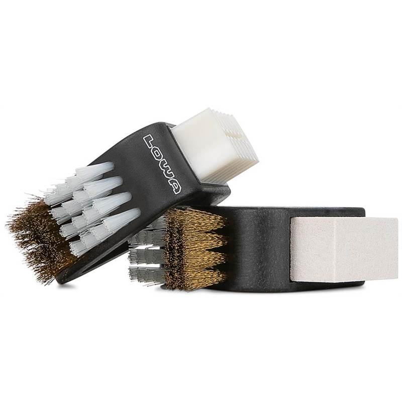 Lowa Triangular Leather/Suede Boot Brush-1