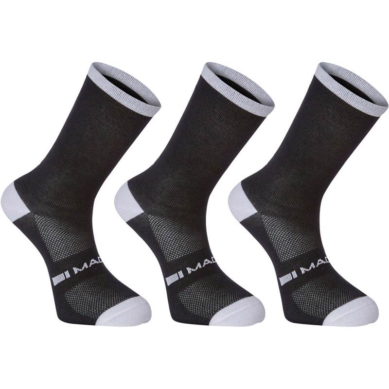Madison Freewheel Coolmax Long Sock Triple Pack-1