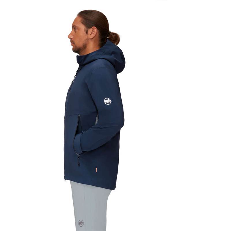 Mammut Mens Alto Guide HS Hooded Jacket-3