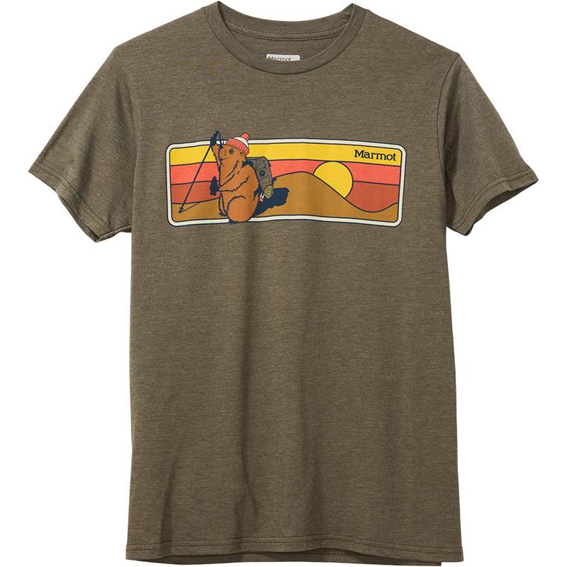 Marmot Mens Hiking Marty Short-Sleeve T-Shirt-1