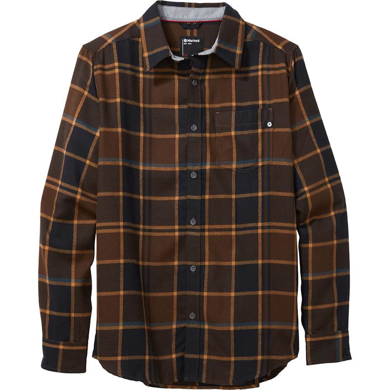 Marmot Mens Fairfax Midweight Flannel LS Shirt-5