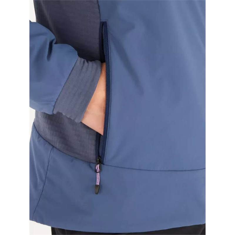 Marmot Womens Novus LT Hybrid Zip Hoody-2