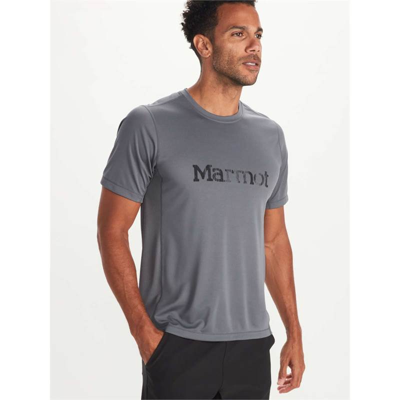 Marmot Mens Windridge Logo Short-Sleeved T-Shirt-4
