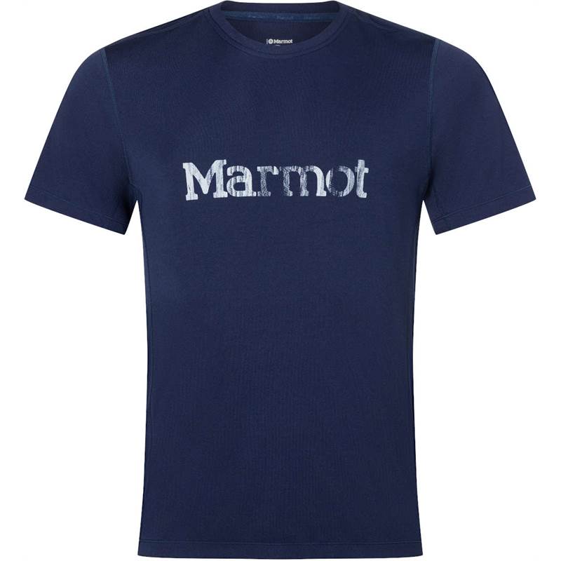 Marmot Mens Windridge Logo Short-Sleeved T-Shirt-5