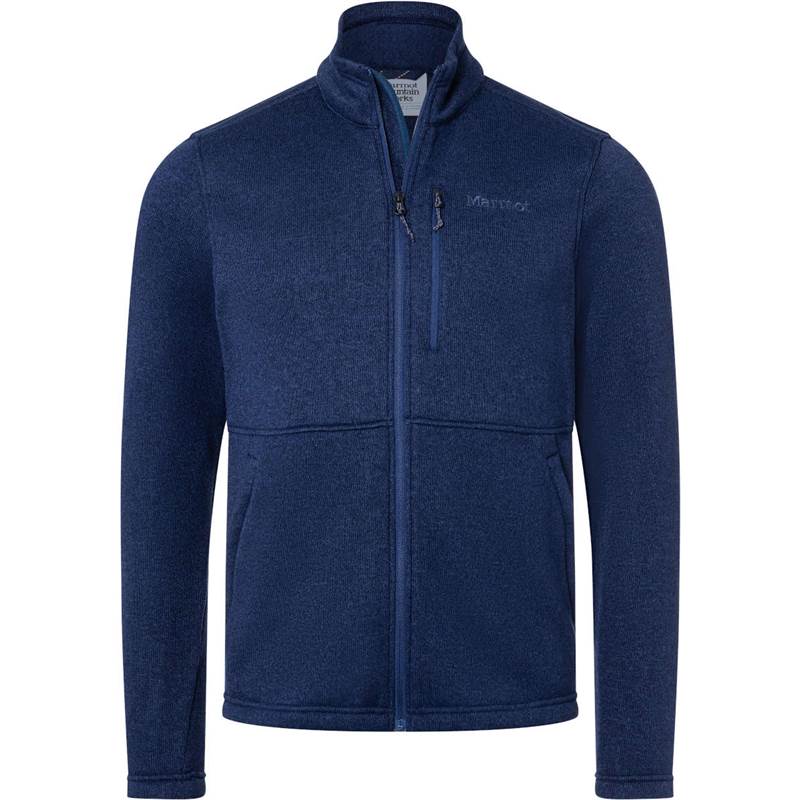 Marmot Mens Drop Line Fleece Jacket-1