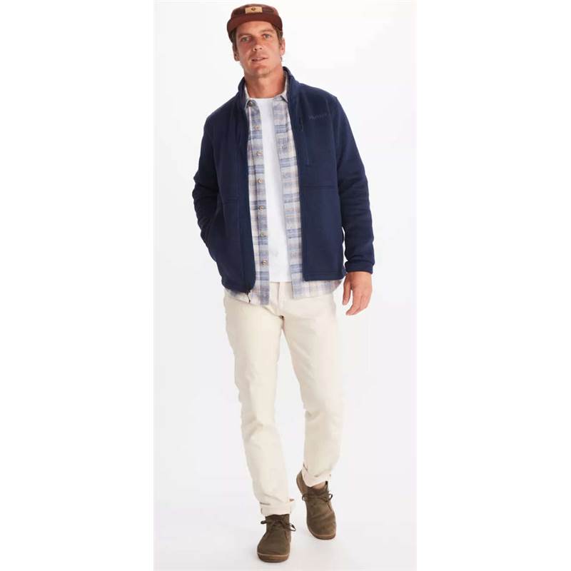 Marmot Mens Drop Line Fleece Jacket-5
