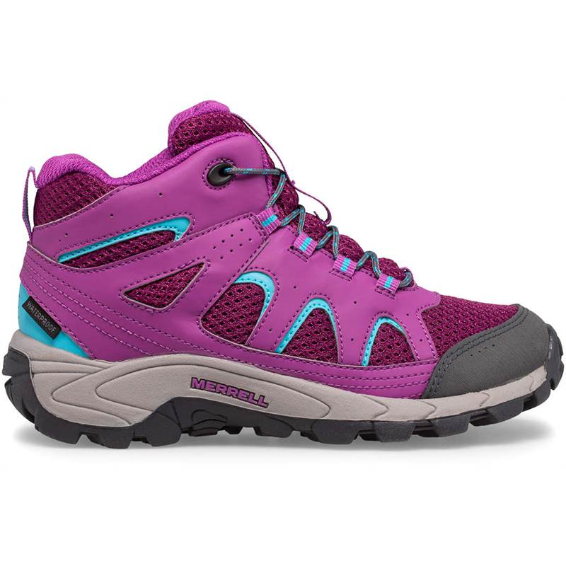 Merrell Kids Oakcreek Mid Lace Waterproof Boots.-1