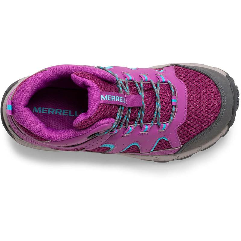Merrell Kids Oakcreek Mid Lace Waterproof Boots.-3