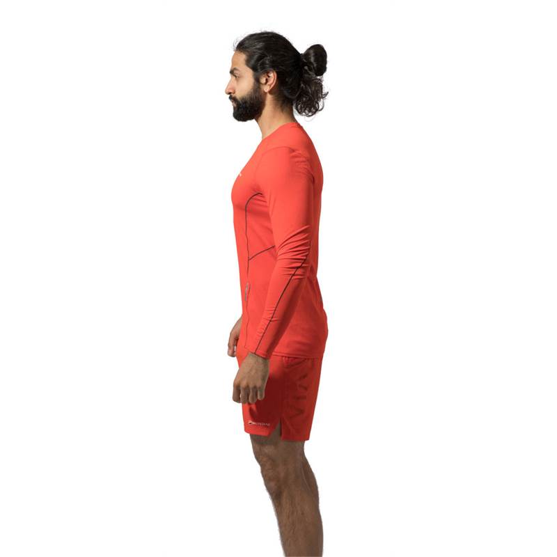 Montane Mens Sabre Long Sleeve Trail Running Baselayer T-Shirt-3