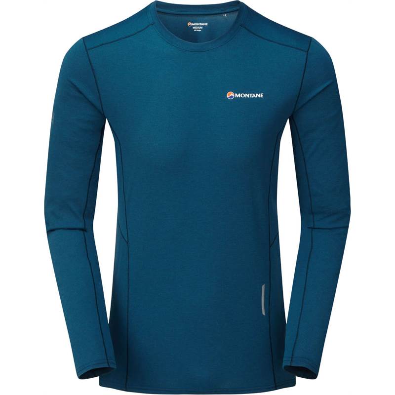 Montane Mens Sabre Long Sleeve Trail Running Baselayer T-Shirt-5