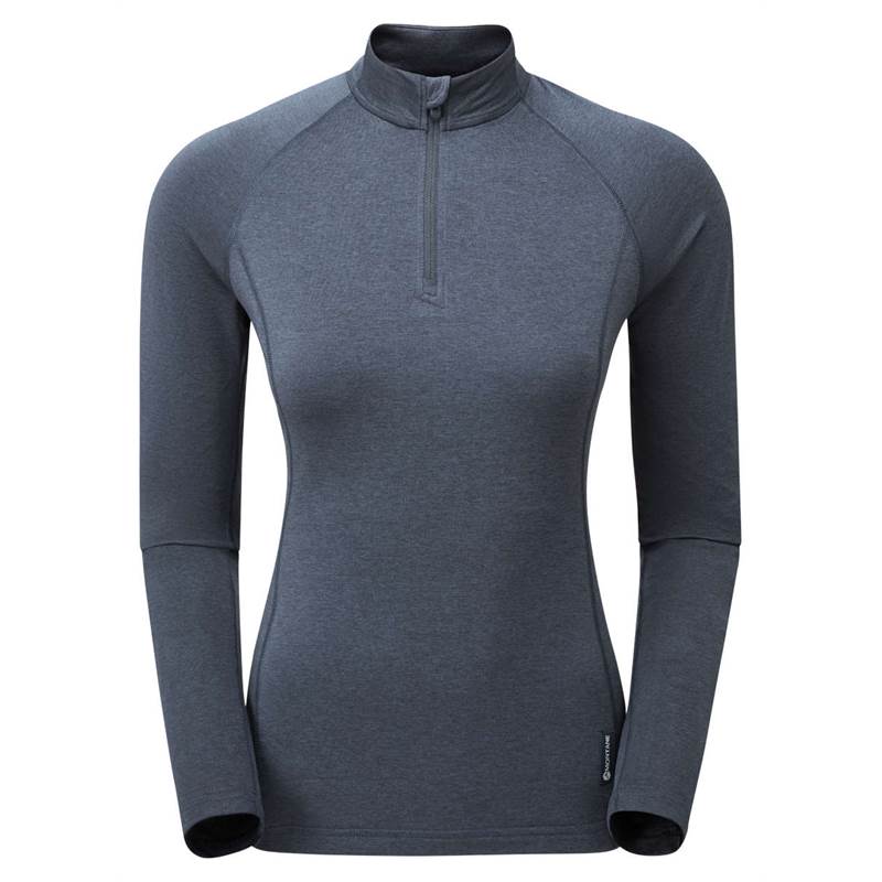 Montane Womens Dart Thermo Zip Neck Top-1
