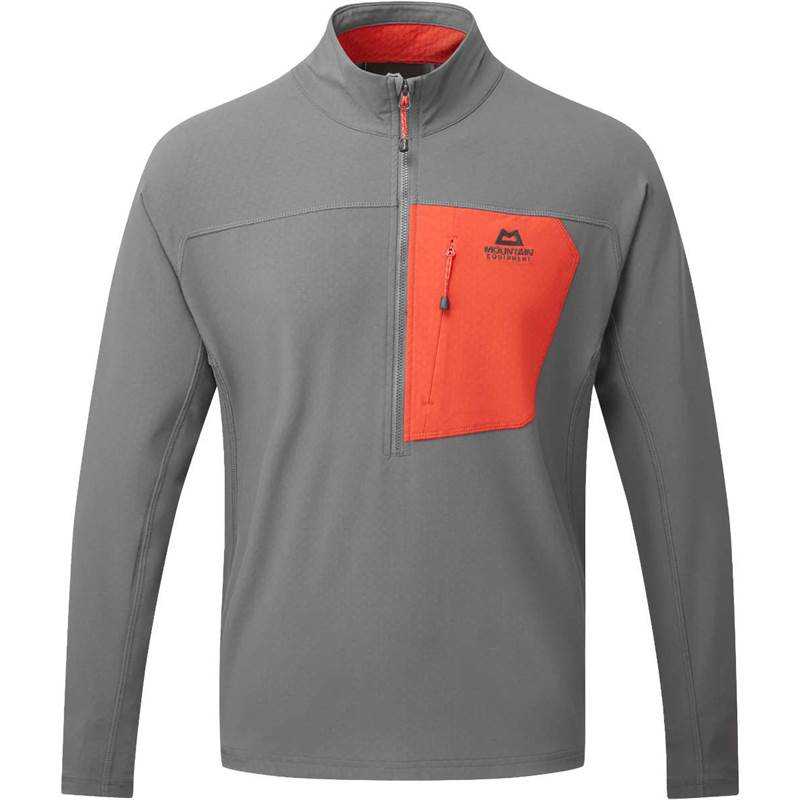 Mountain Equipment Mens Arrow Quarter Zip Fleece Top-1