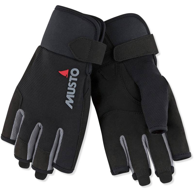 Musto Essential Sailing Short Finger Gloves-1