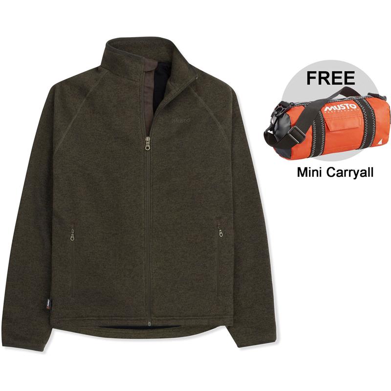 Musto Mens Super Warm Polartec Windjammer Shooting Fleece Jacket