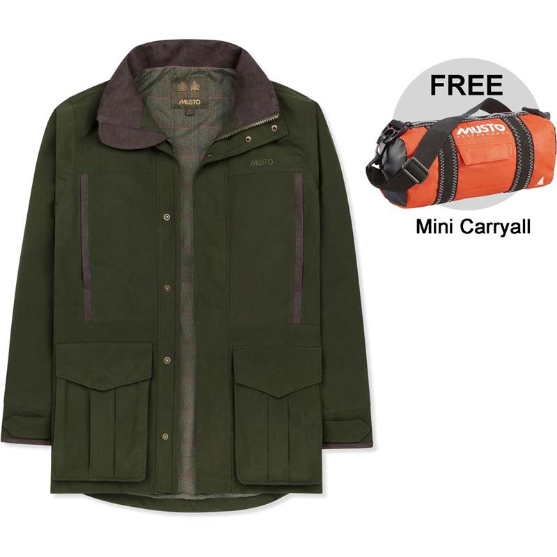Musto Mens Keepers Westmoor BR1 Waterproof Shooting Jacket with FREE Bag-2