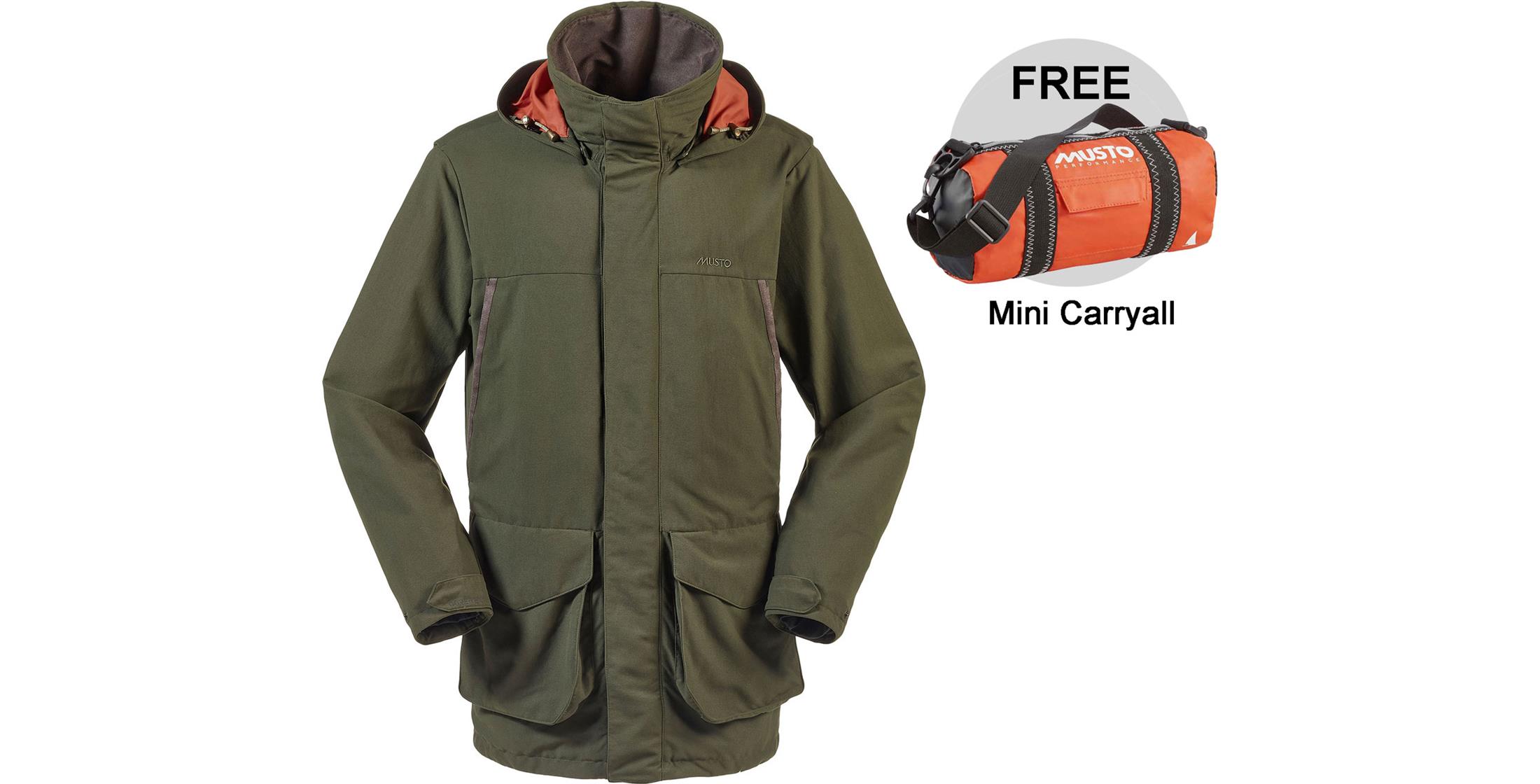 Musto Mens Highland GoreTex Lite Waterproof Shooting Jacket