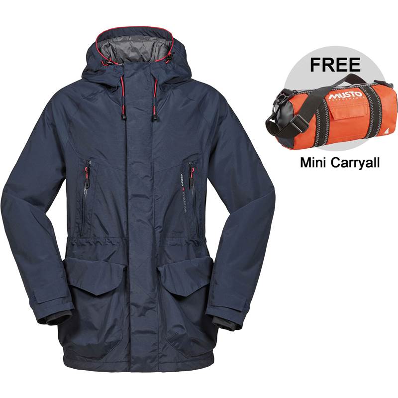 Musto Mens Biome BR1 Waterproof Sailing Jacket with FREE Bag-2
