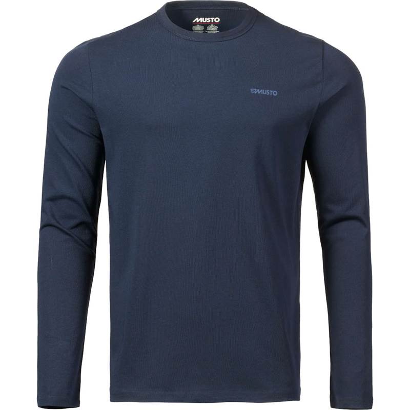 Musto Mens Marina Long-Sleeve Logo T-Shirt-1