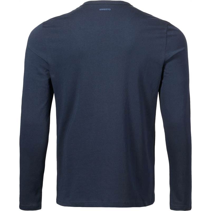 Musto Mens Marina Long-Sleeve Logo T-Shirt-2