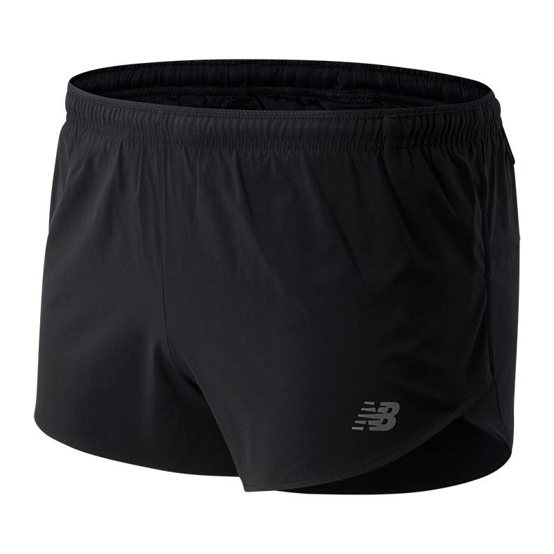 New Balance Mens Impact Run 3in Split Shorts-2