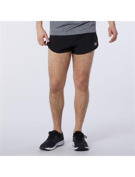 New Balance Mens Impact Run 3in Split Shorts