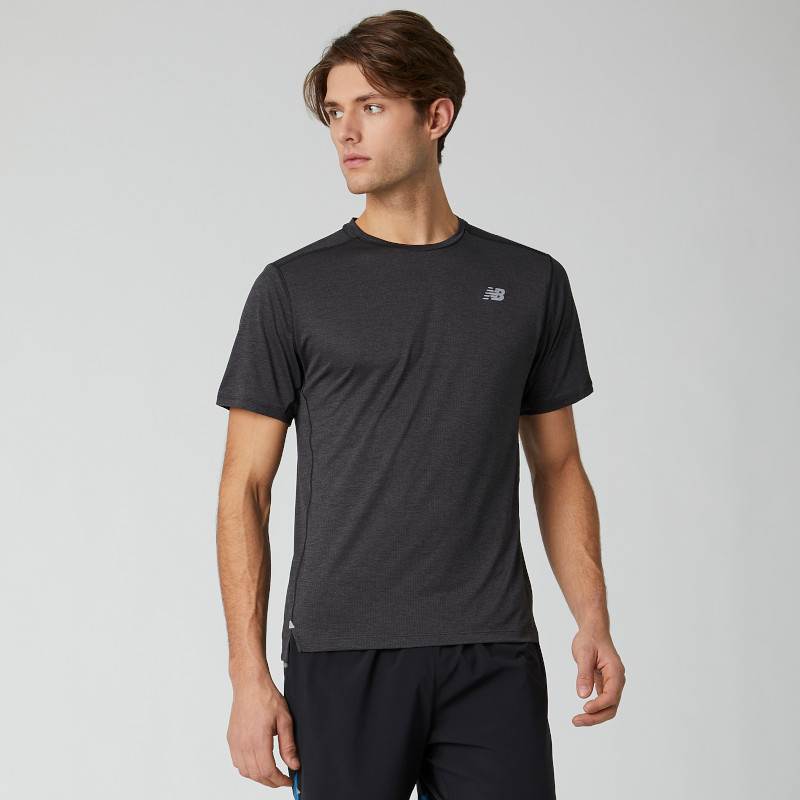 New Balance Mens Impact Run Short Sleeve T-Shirt-1