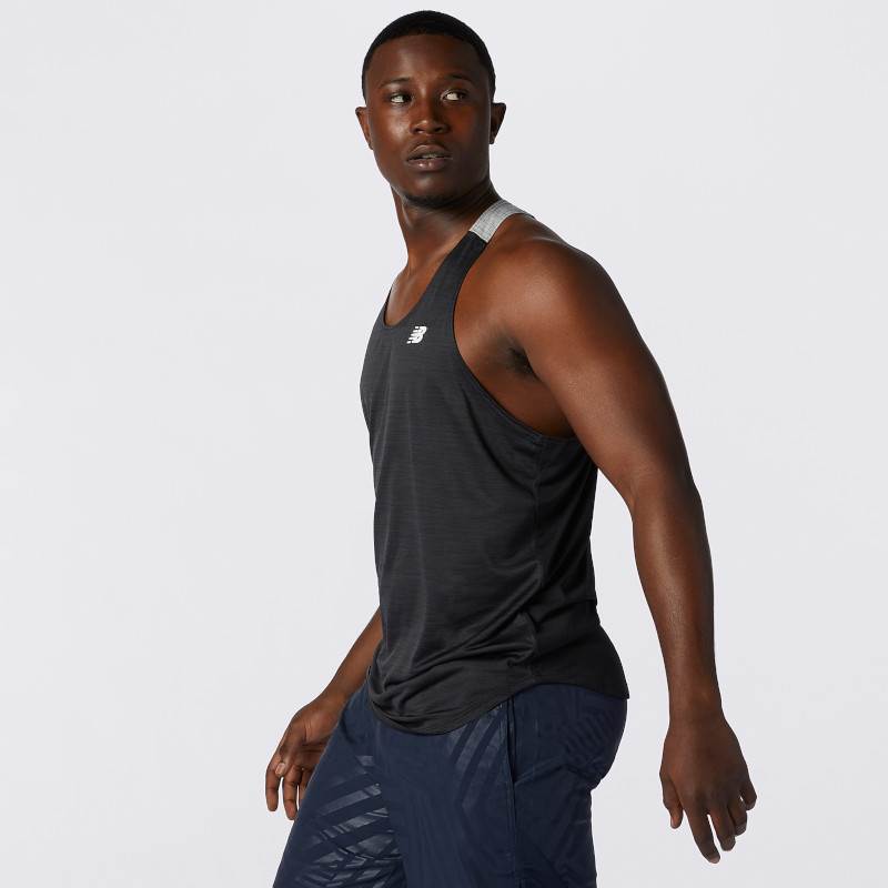 New Balance Mens Fast Flight Singlet Vest-2