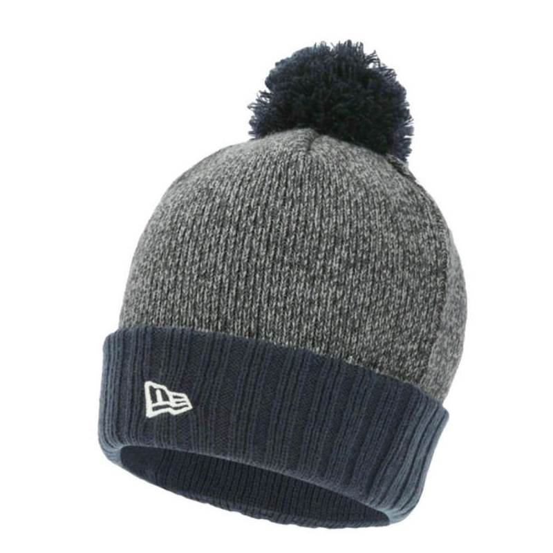 New Era Knitted Bobble Hat-1