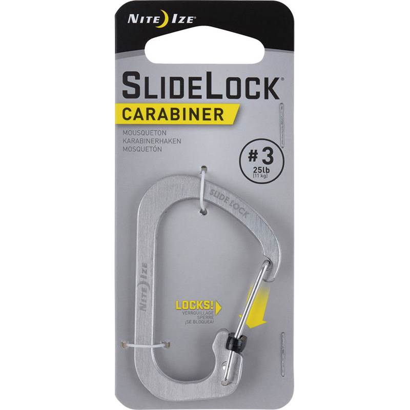 Nite Ize SlideLock Carabiner Size 3-2