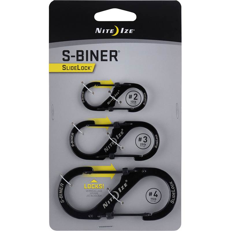 Nite Ize S-Biner SlideLock - 3 Pack-1