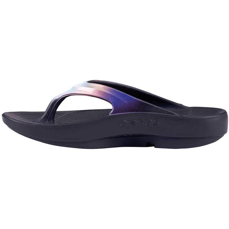 OOFOS Womens OOlala Luxe Recovery Sandals-3