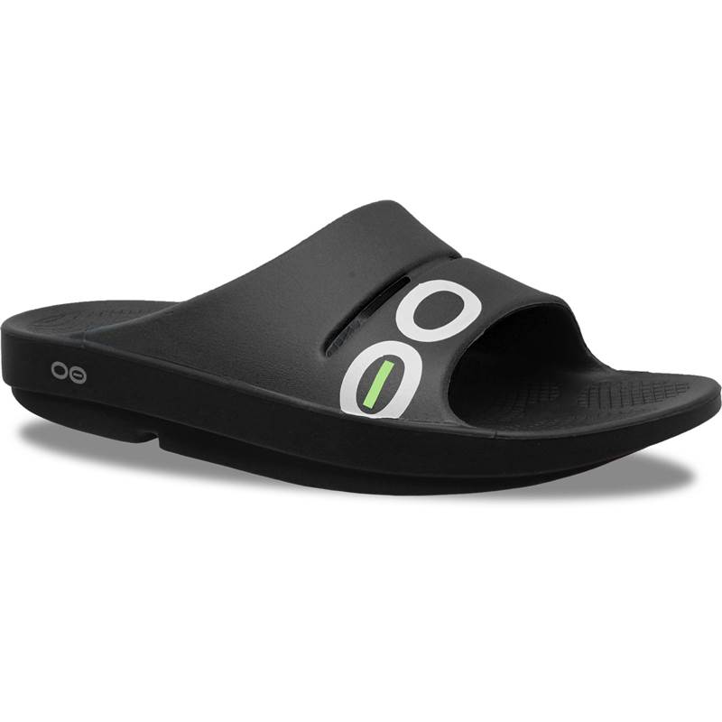 OOFOS Mens OOahh Sport Recovery Slide-1