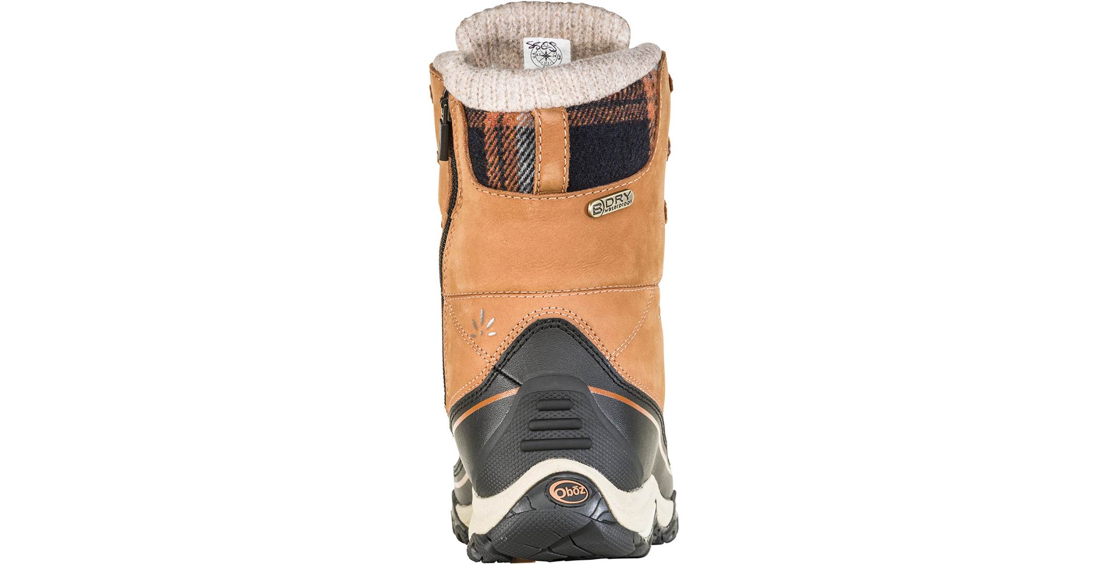 oboz women's sapphire 8 insulated b dry waterproof hiking boot