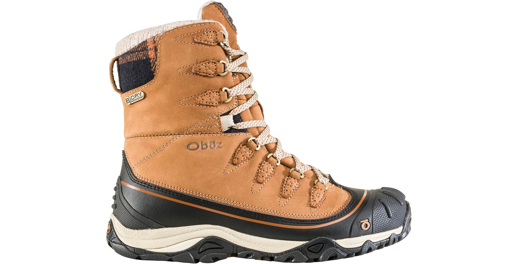 oboz women's sapphire 8 insulated b dry waterproof hiking boot