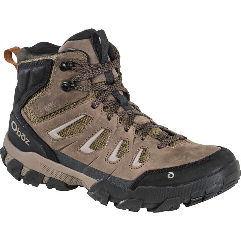 Oboz Mens Sawtooth X Mid BDRY Hiking Shoes-1