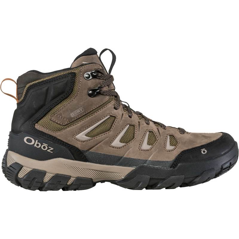 Oboz Mens Sawtooth X Mid BDRY Hiking Shoes-5