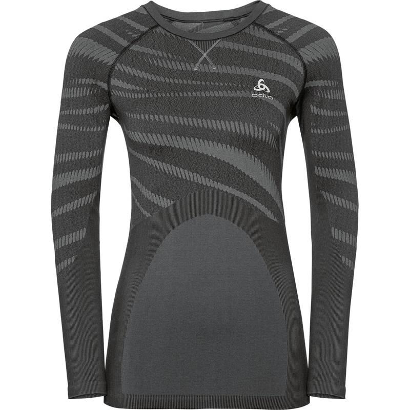 Odlo Ladies Performance Blackcomb SUW Long Sleeve Crew Neck Top-1
