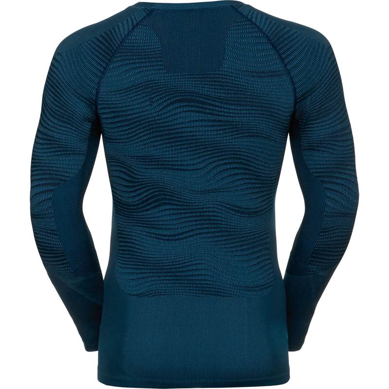 Odlo Mens Performance Blackcomb SUW Long Sleeve Crew Neck Top-2