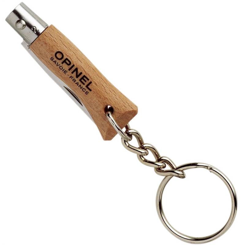 Opinel No.2 Stainless Steel Non-Lock Keyring Knife-2