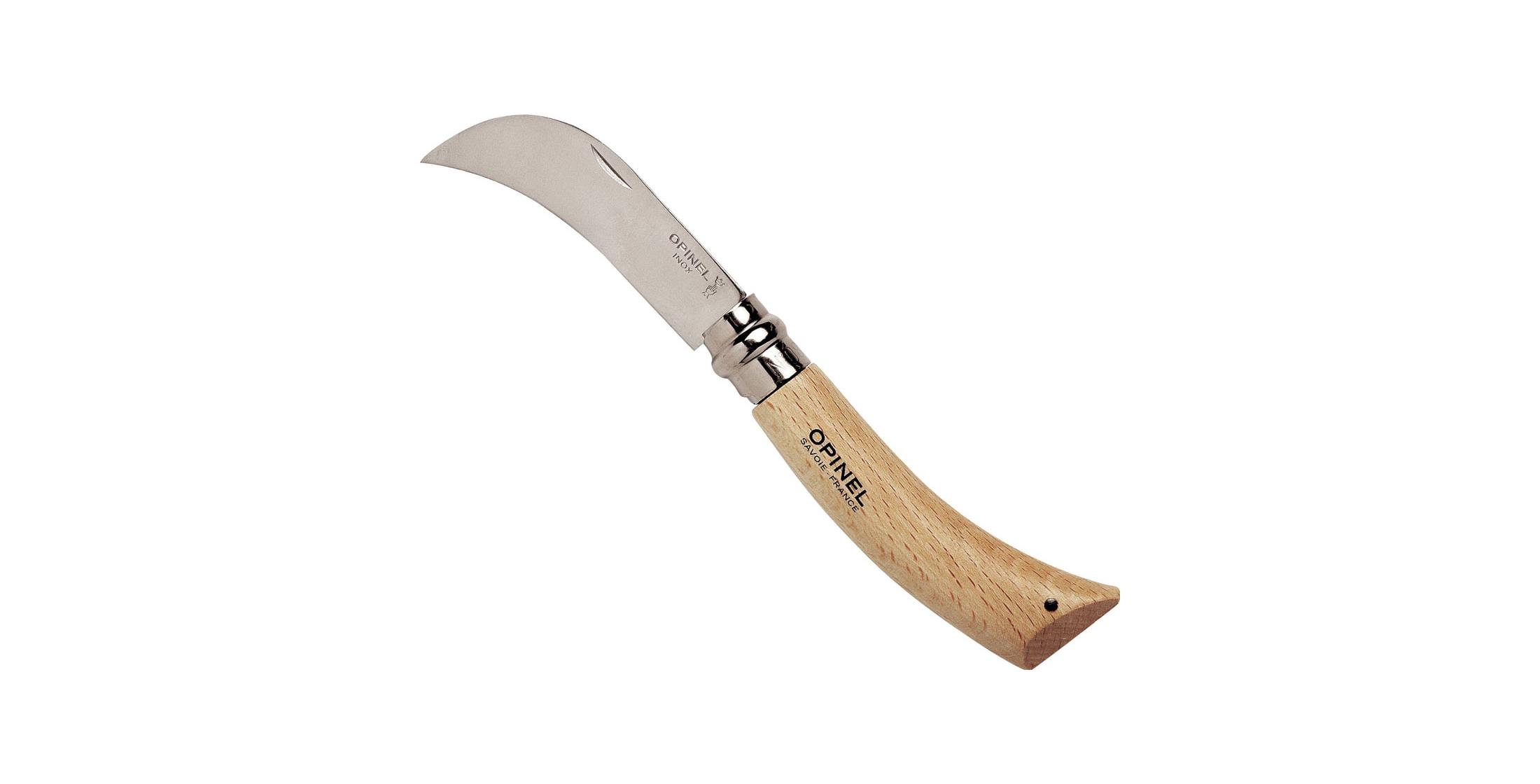 Opinel No.8 Stainless Steel Folding Pruning Knife