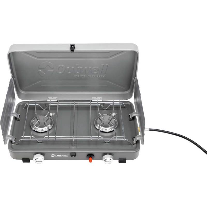Outwell Olida Two Burner Compact Portable Gas Camping Stove-5